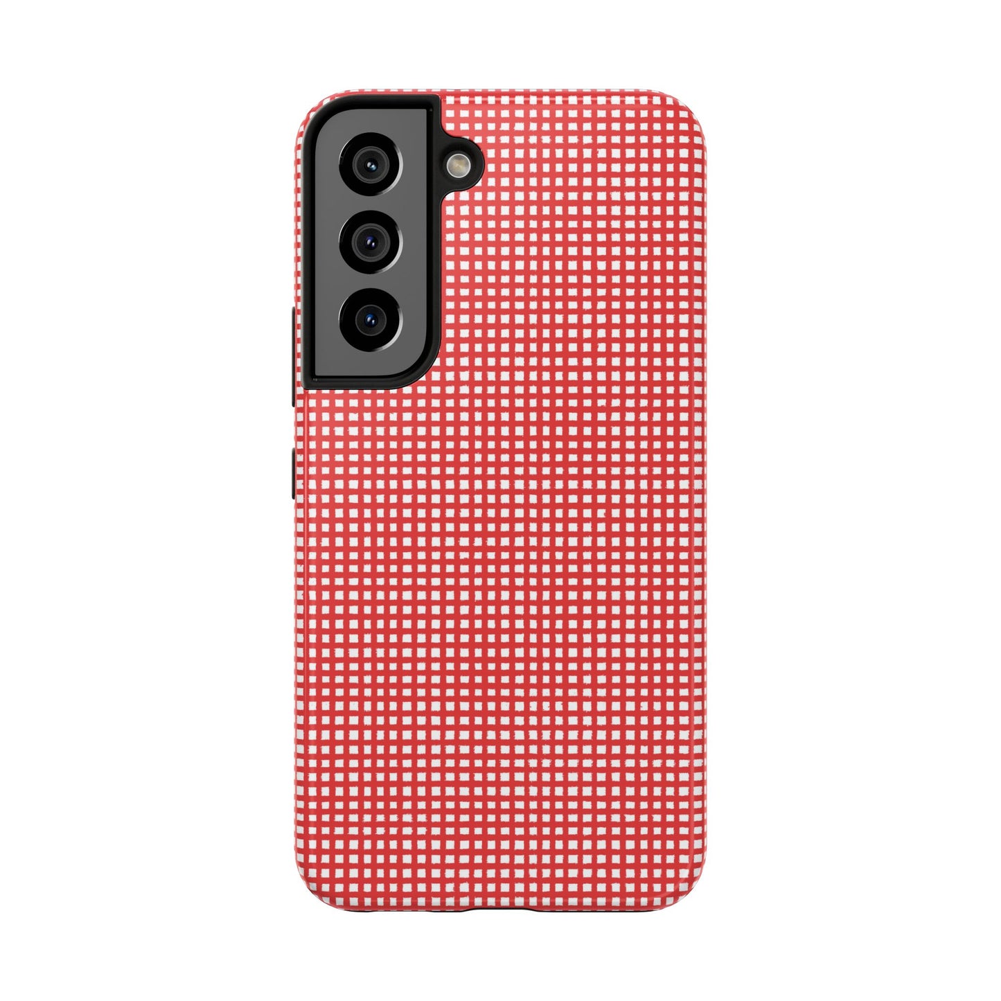 Chipper Check Red Phone Case