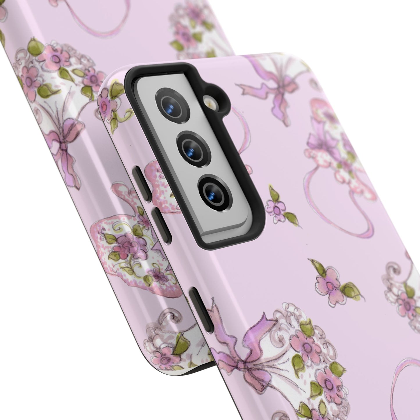 Flower Model Hand Bag Phone Case
