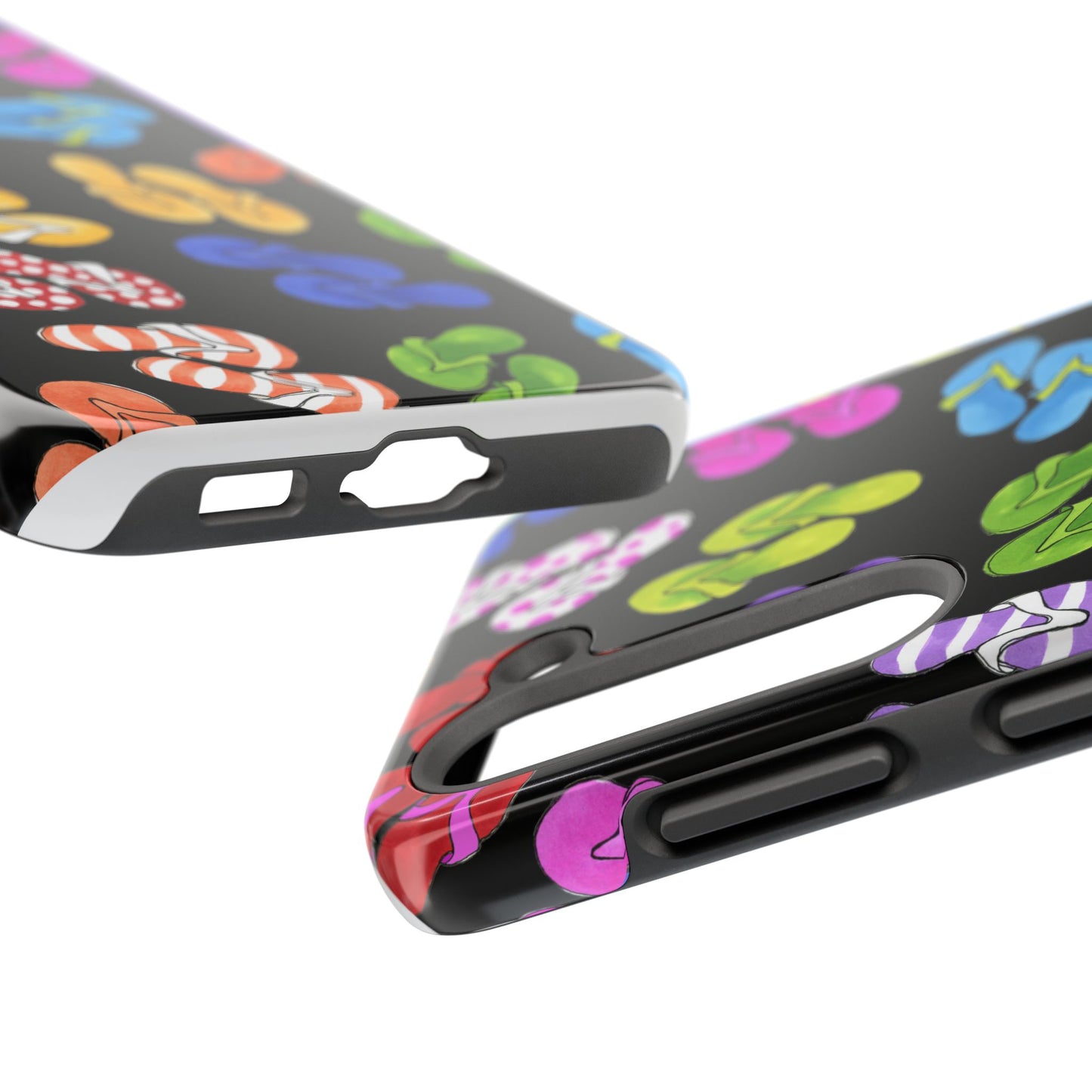 Fun Flops Black Phone Case