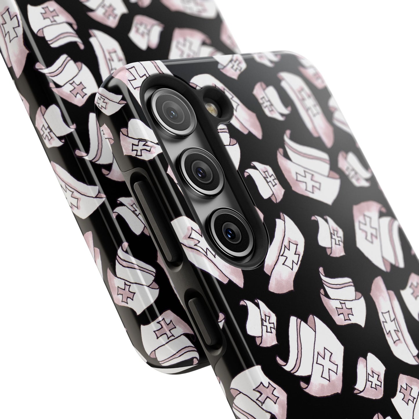 Happy Hats Black Phone Case