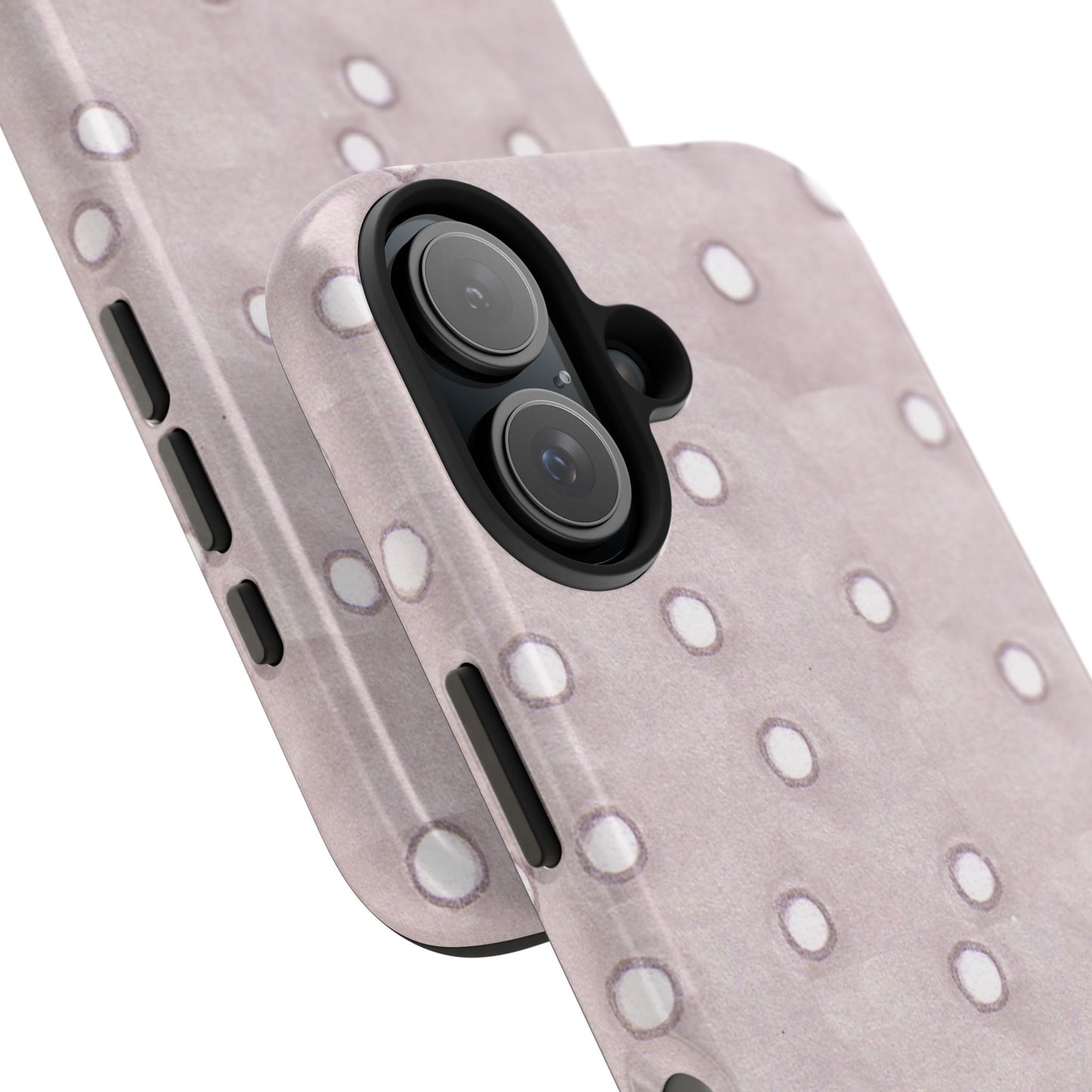 Dinky Dots Silver Phone Case