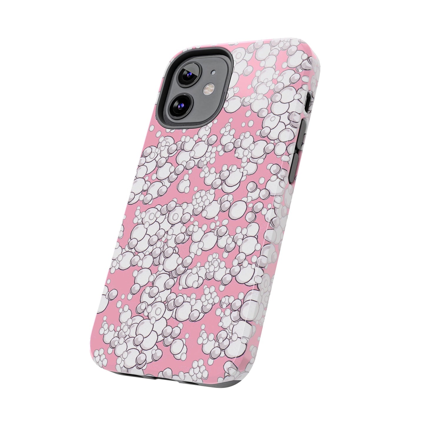 Bubble Dots Pink Phone Case