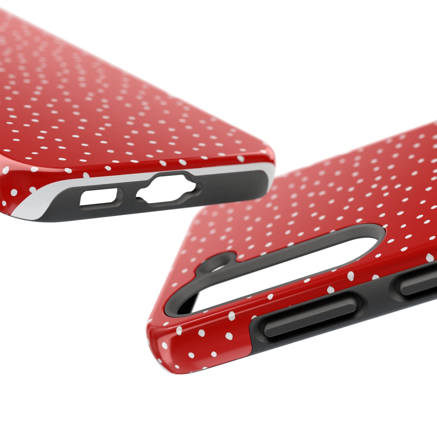 Dinky Dots Red / White Phone Case