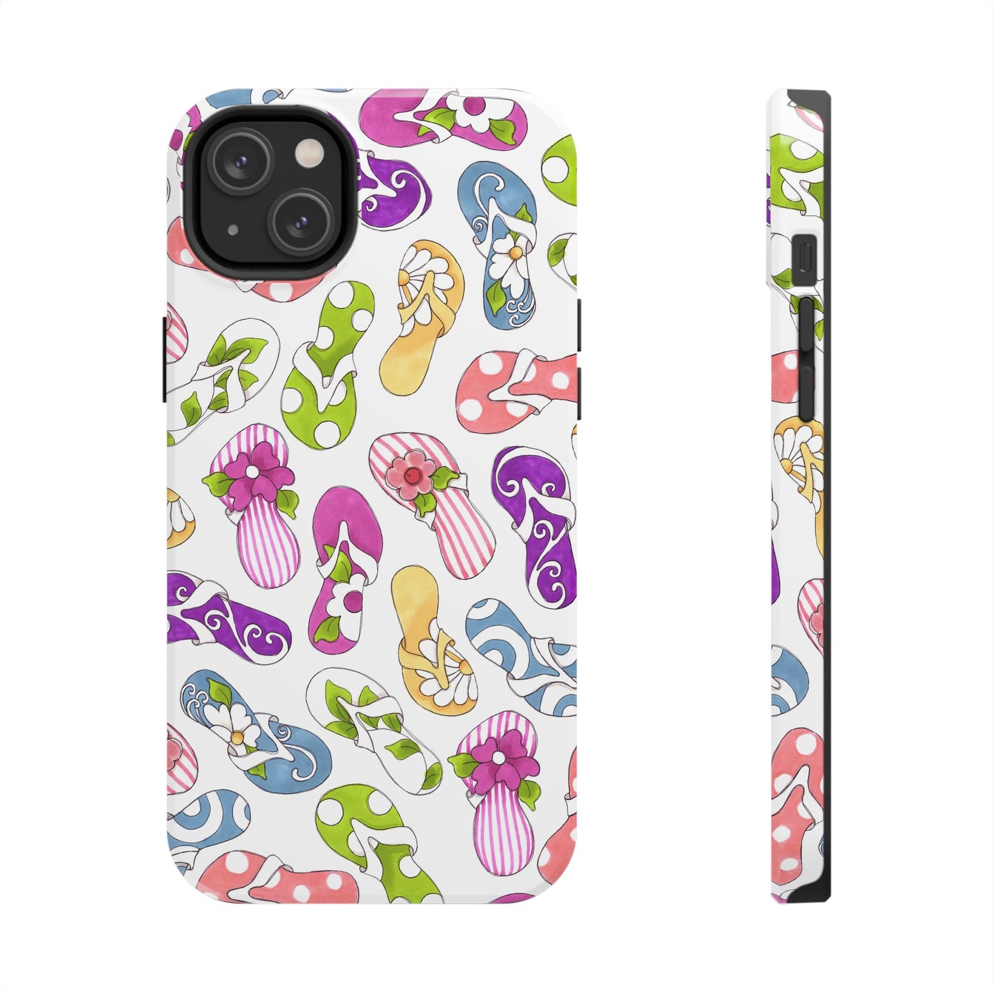 Flip Flops White Phone Case