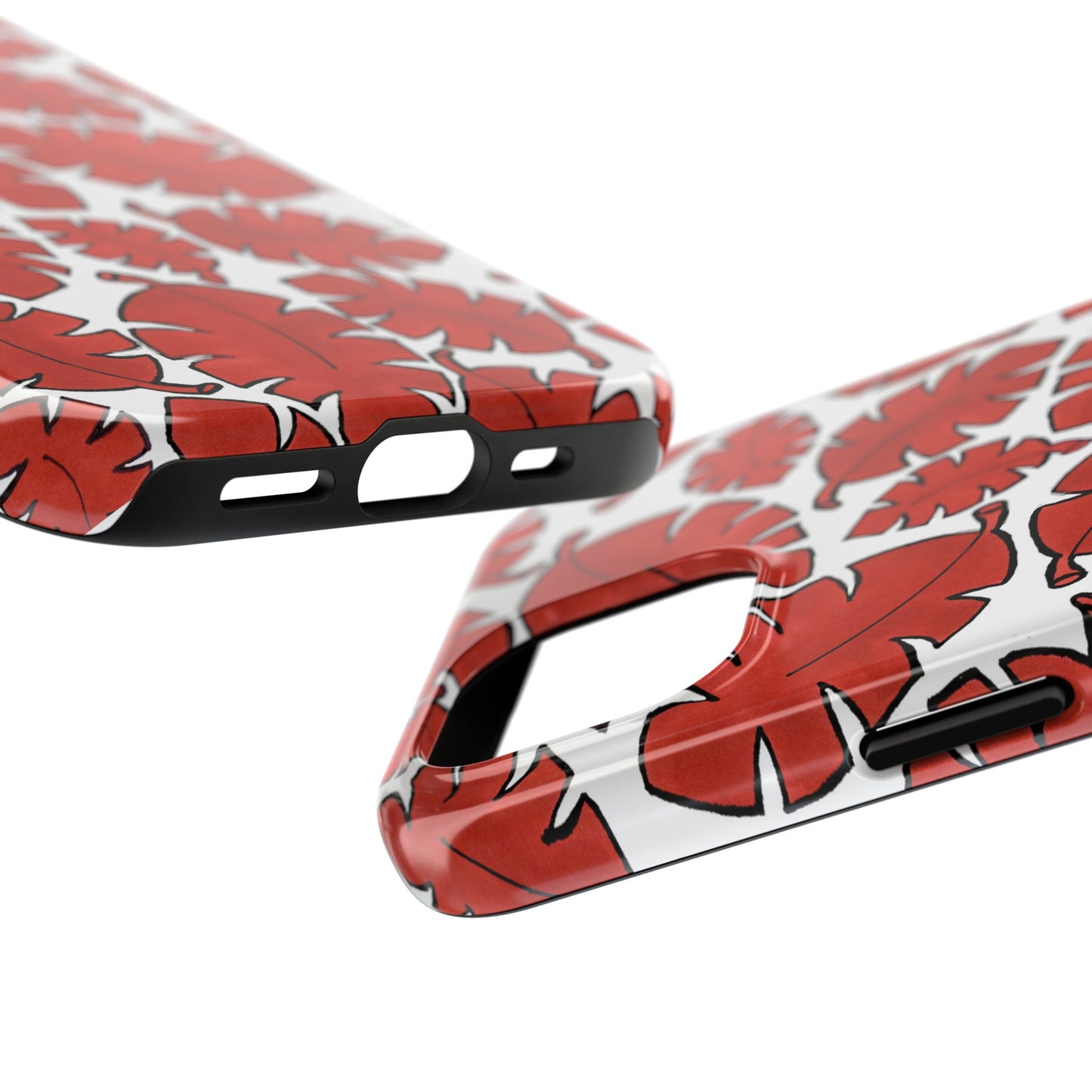 Red Bananas White Phone Case