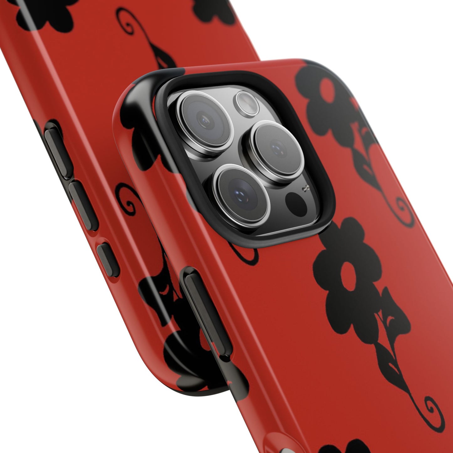 Daring Daisy Red Phone Case