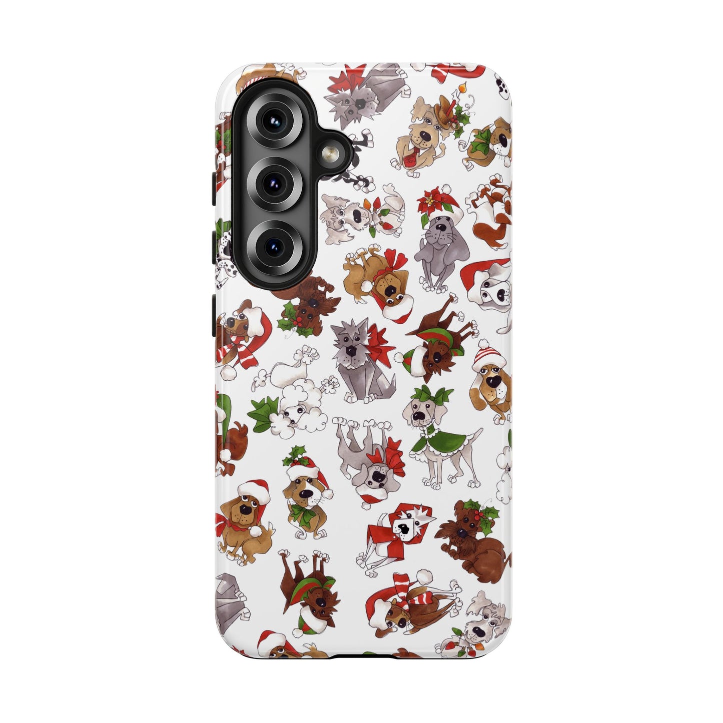 Doggie Toss White Phone Case