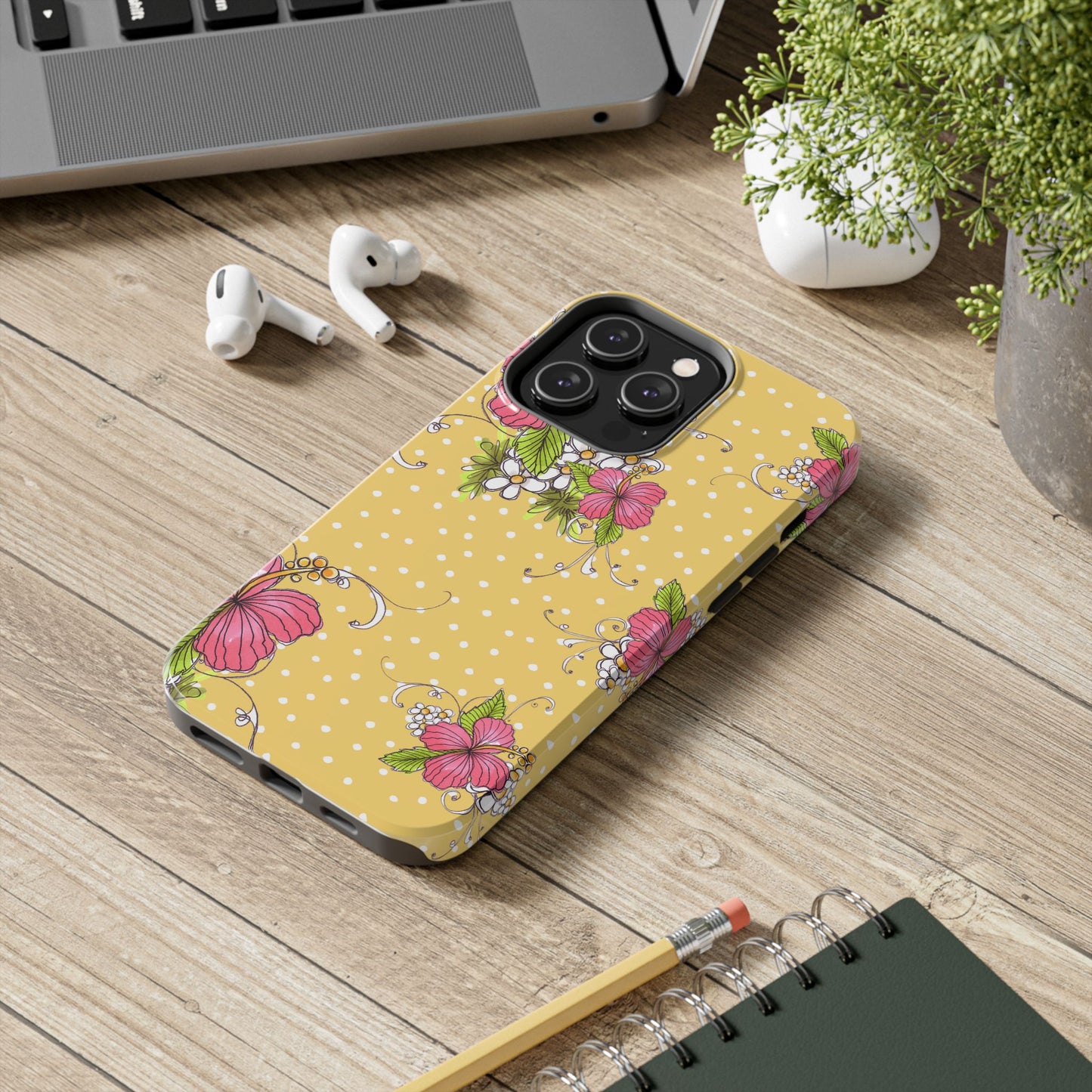 Lady Luau Yellow Phone Case