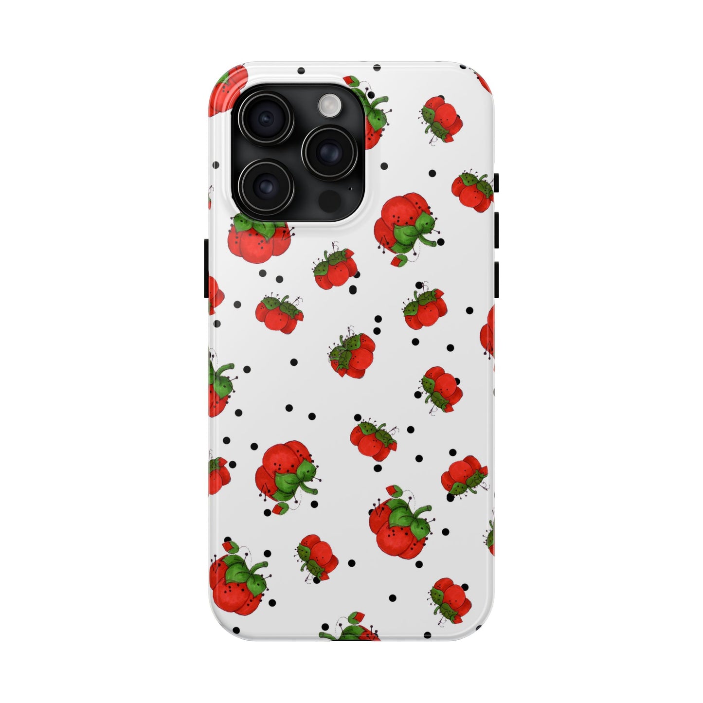 Pin Dots White Phone Case