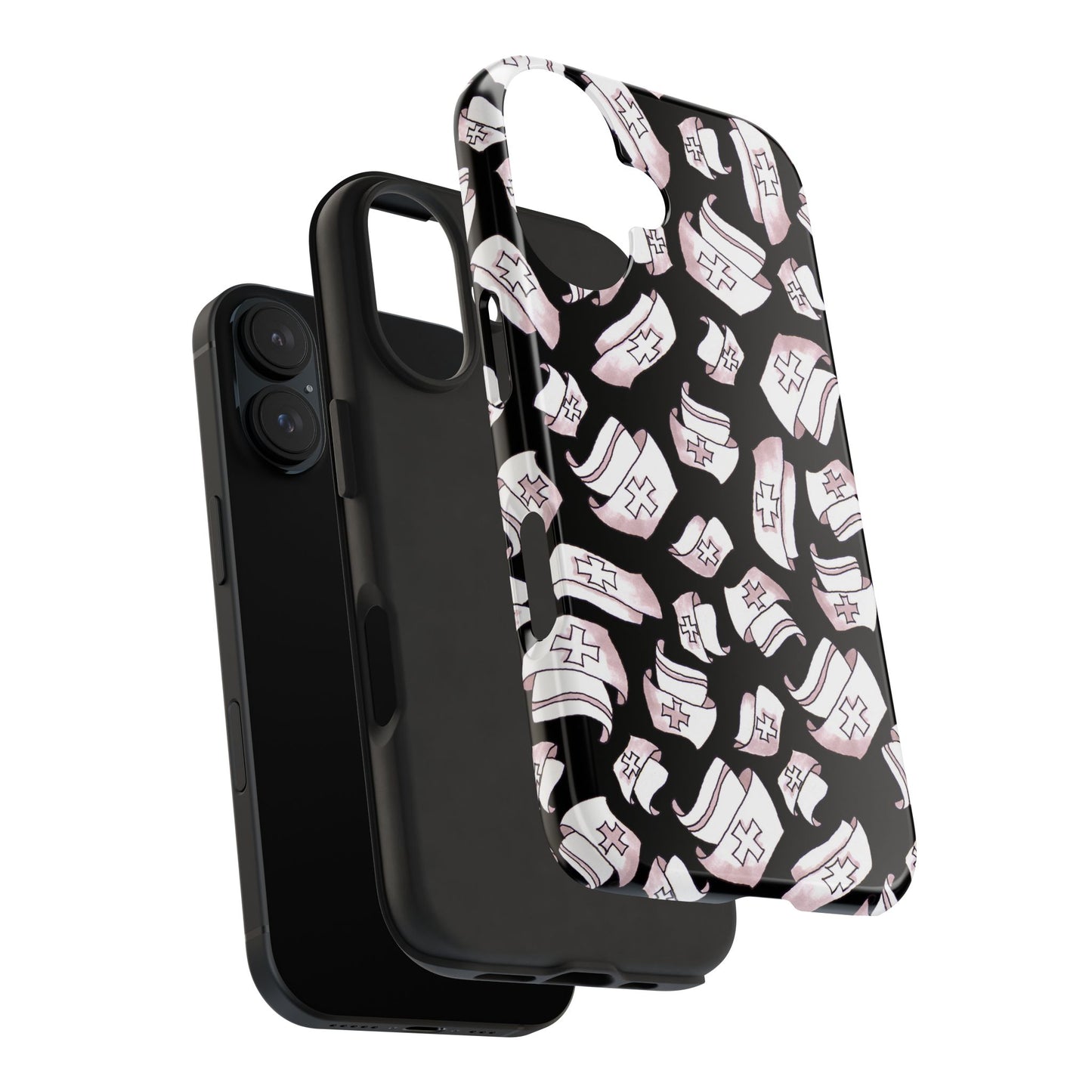 Happy Hats Black Phone Case