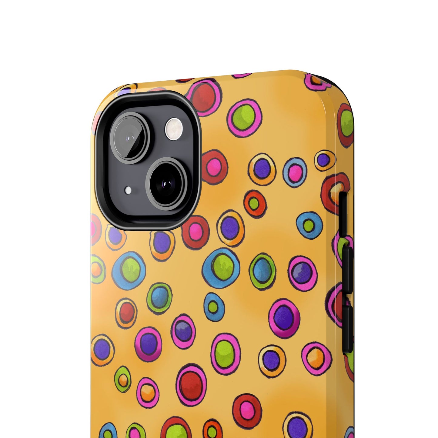 Dopey Dots Yellow Phone Case