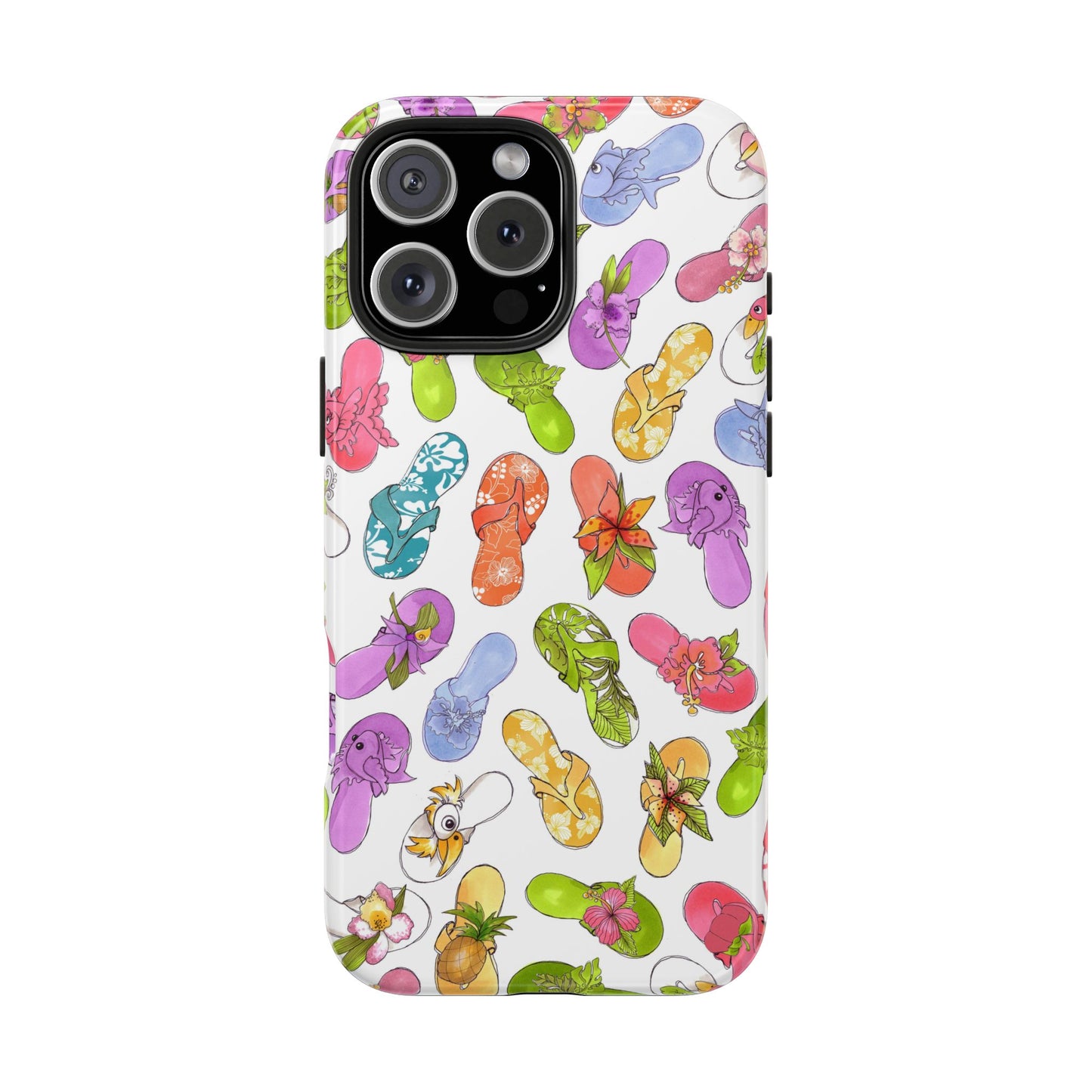Fun Flops White Phone Case