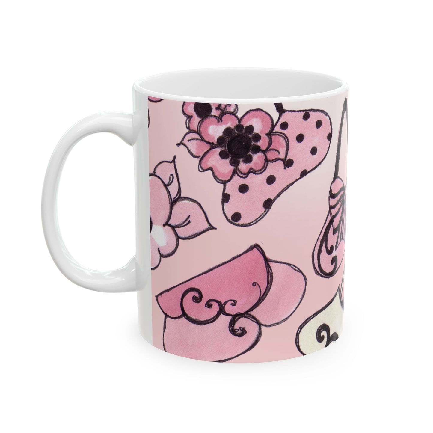 Cat Bags Pink Cup
