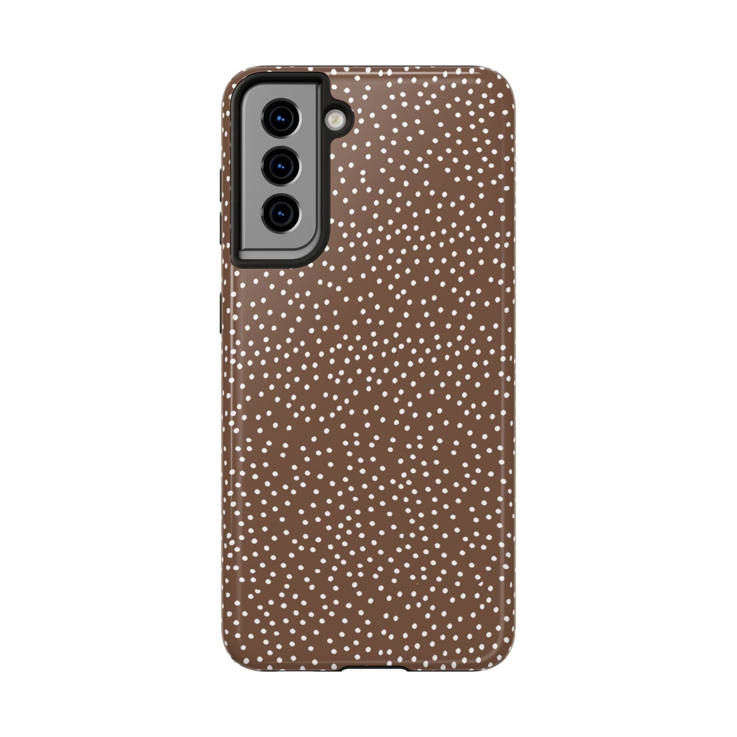 Dottible Chocolate / White Phone Case