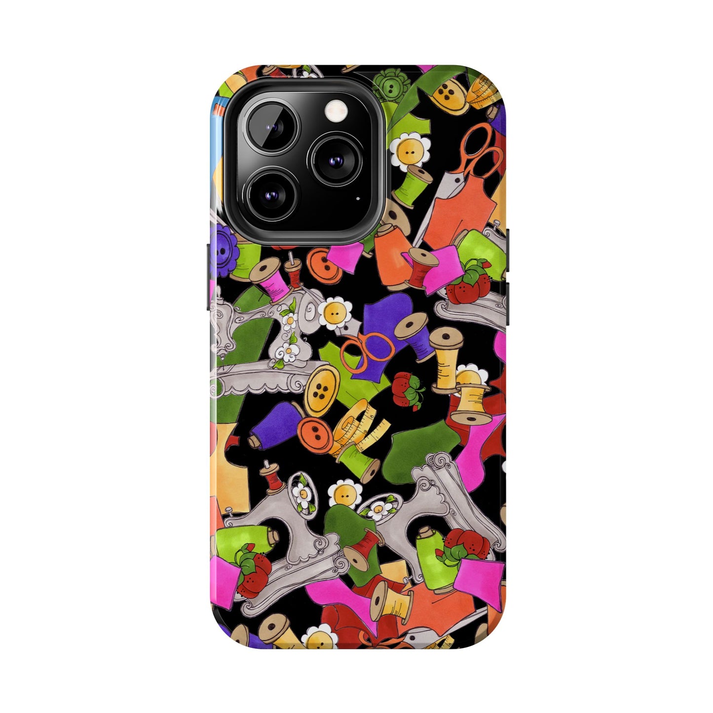 Kaleidasew Black Phone Case