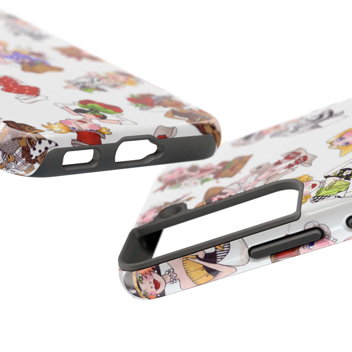 Creative Toss White Phone Case