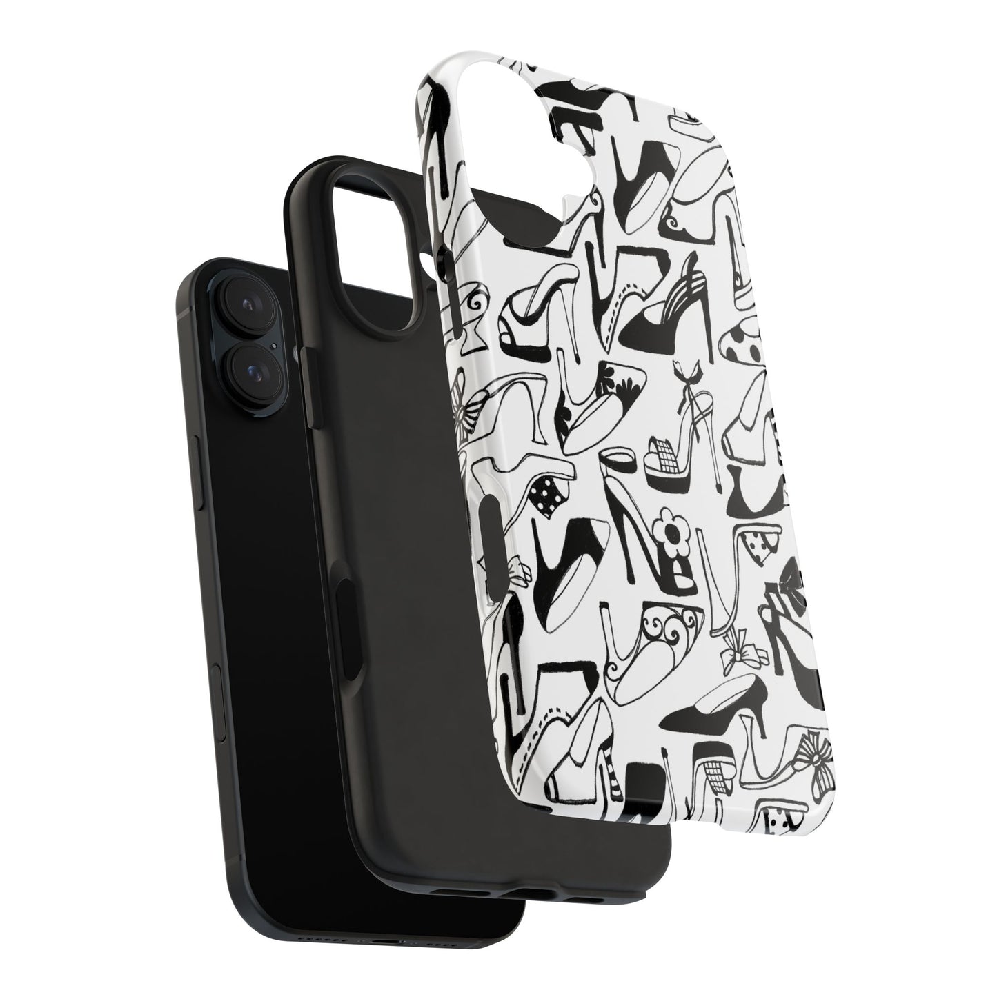 A Few Shoes White / Black Phone Case