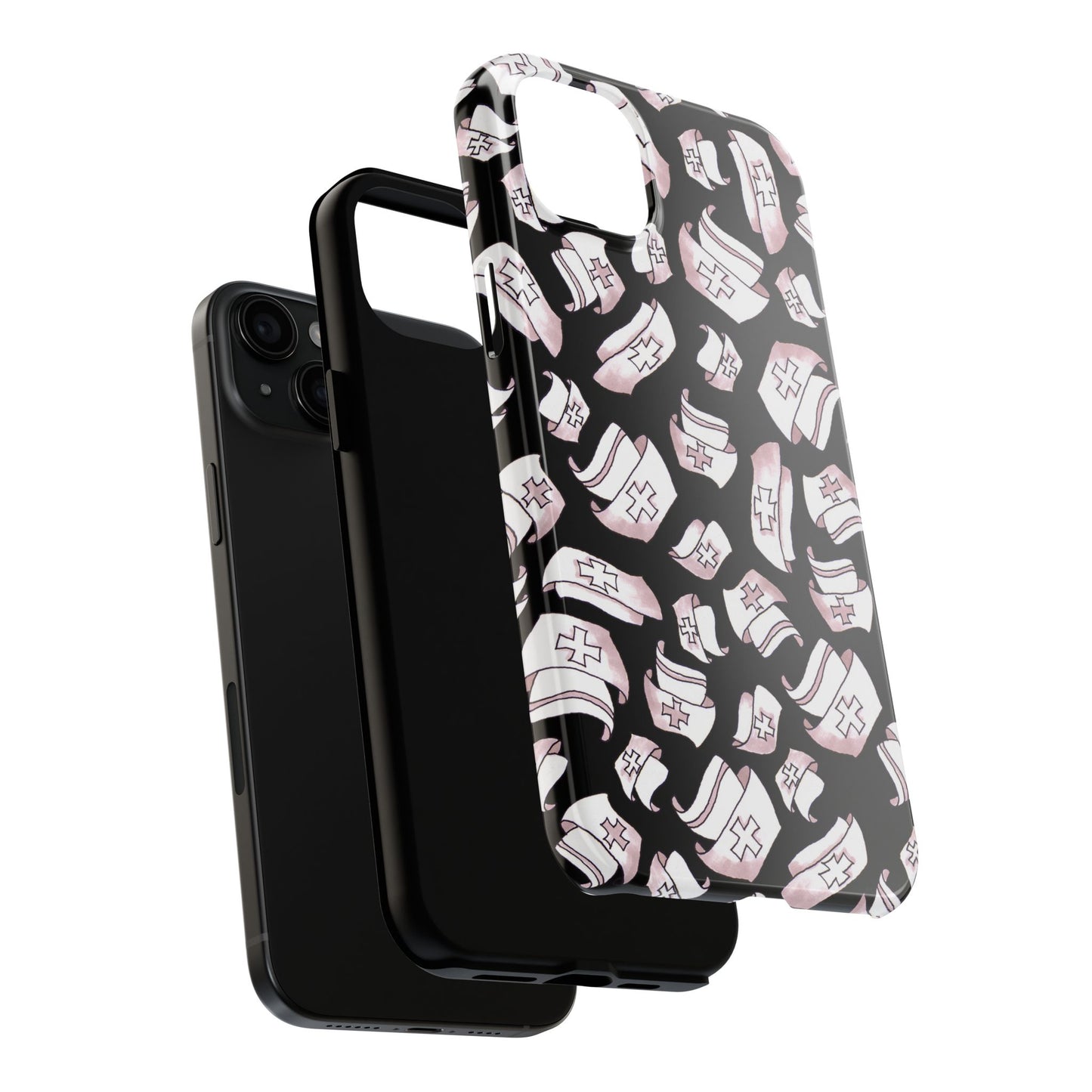 Happy Hats Black Phone Case