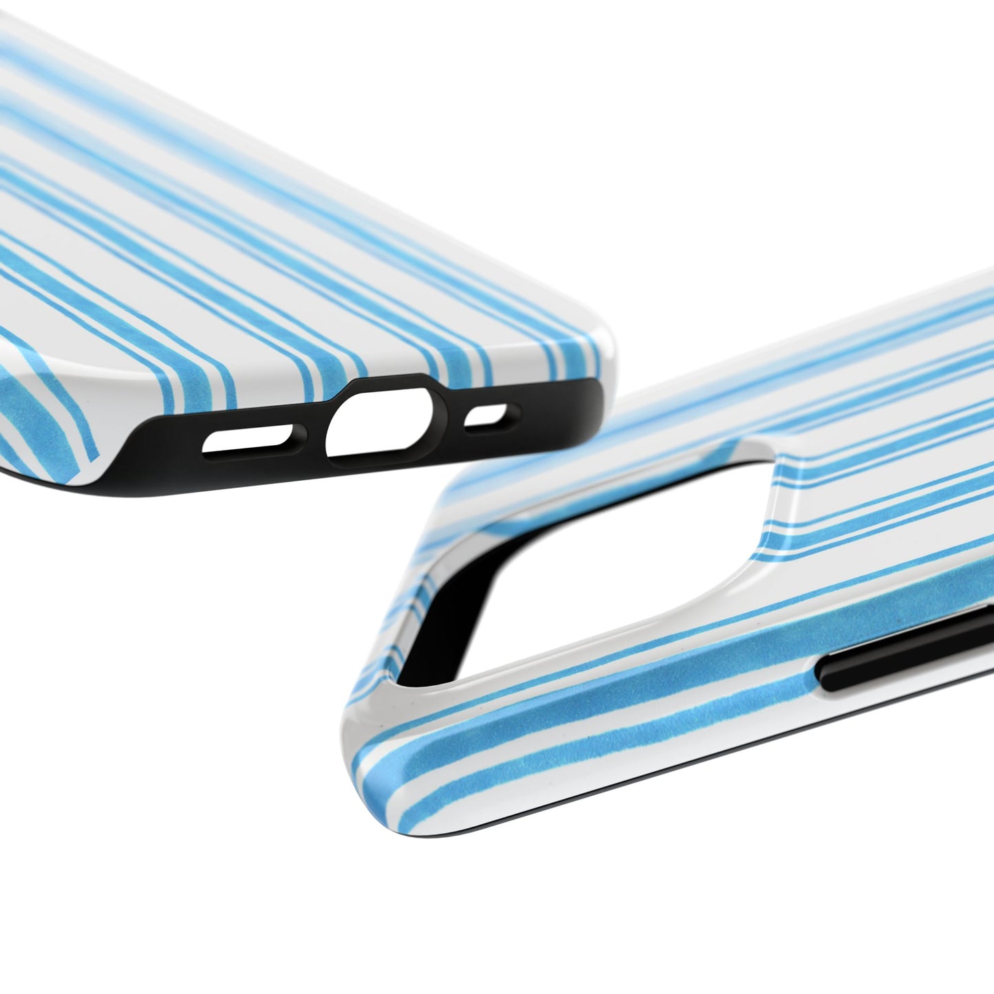 Awning Stripe Turquoise Phone Case