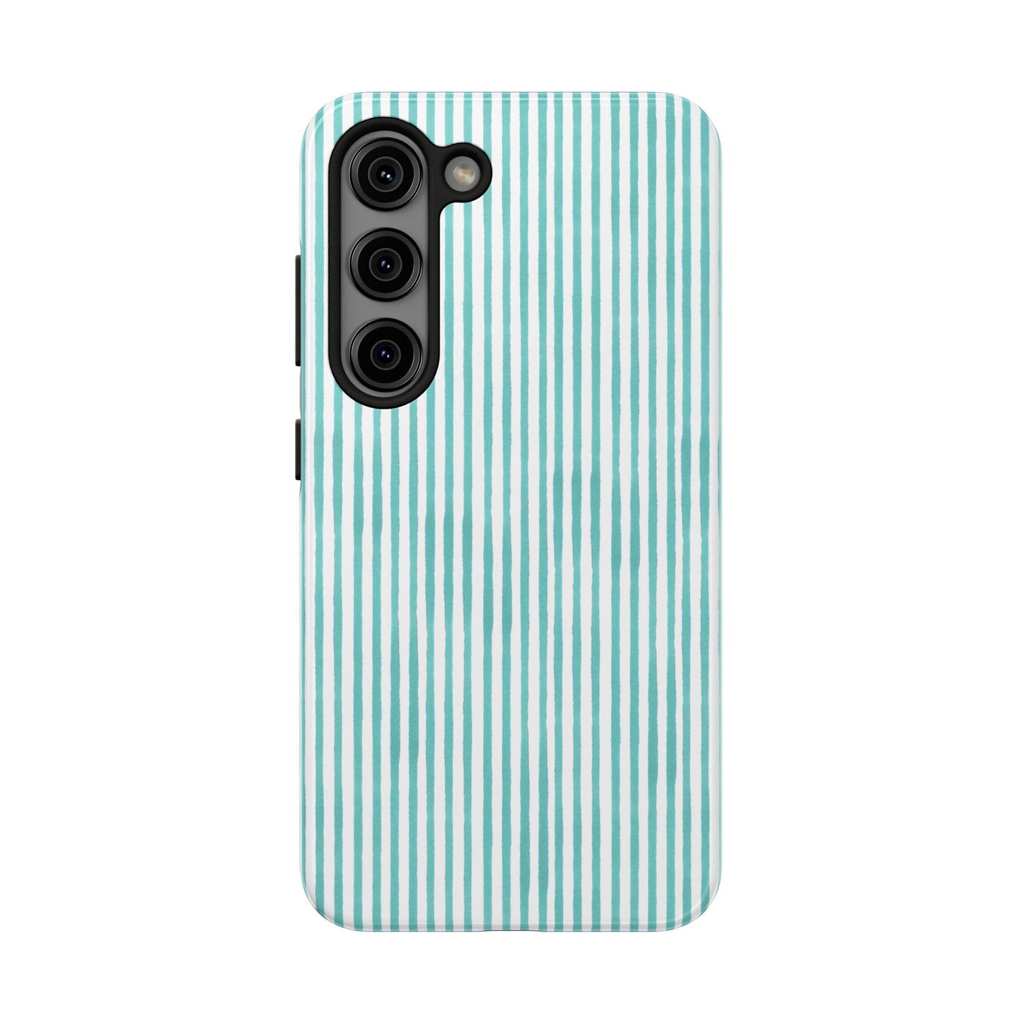 Lazy Stripe Turquoise Phone Case