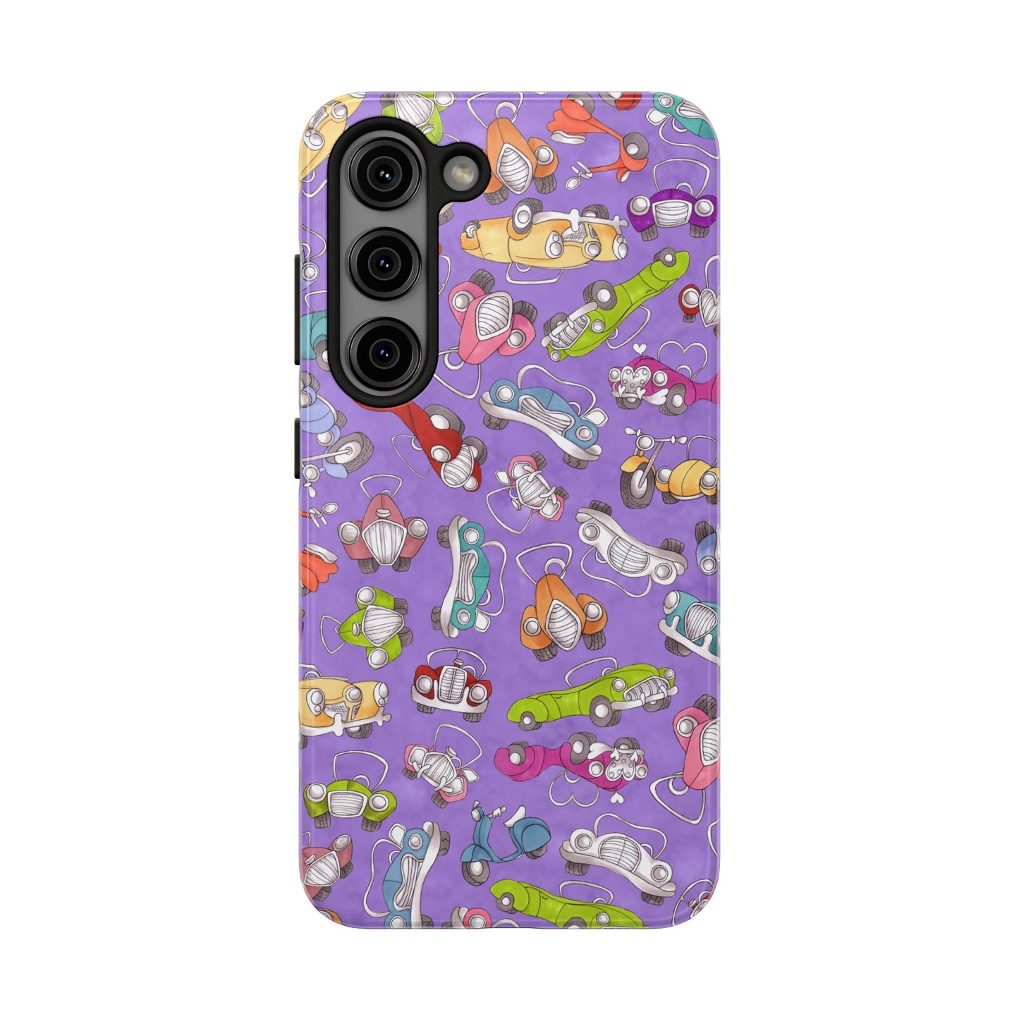 Pile Up Purple Phone Case