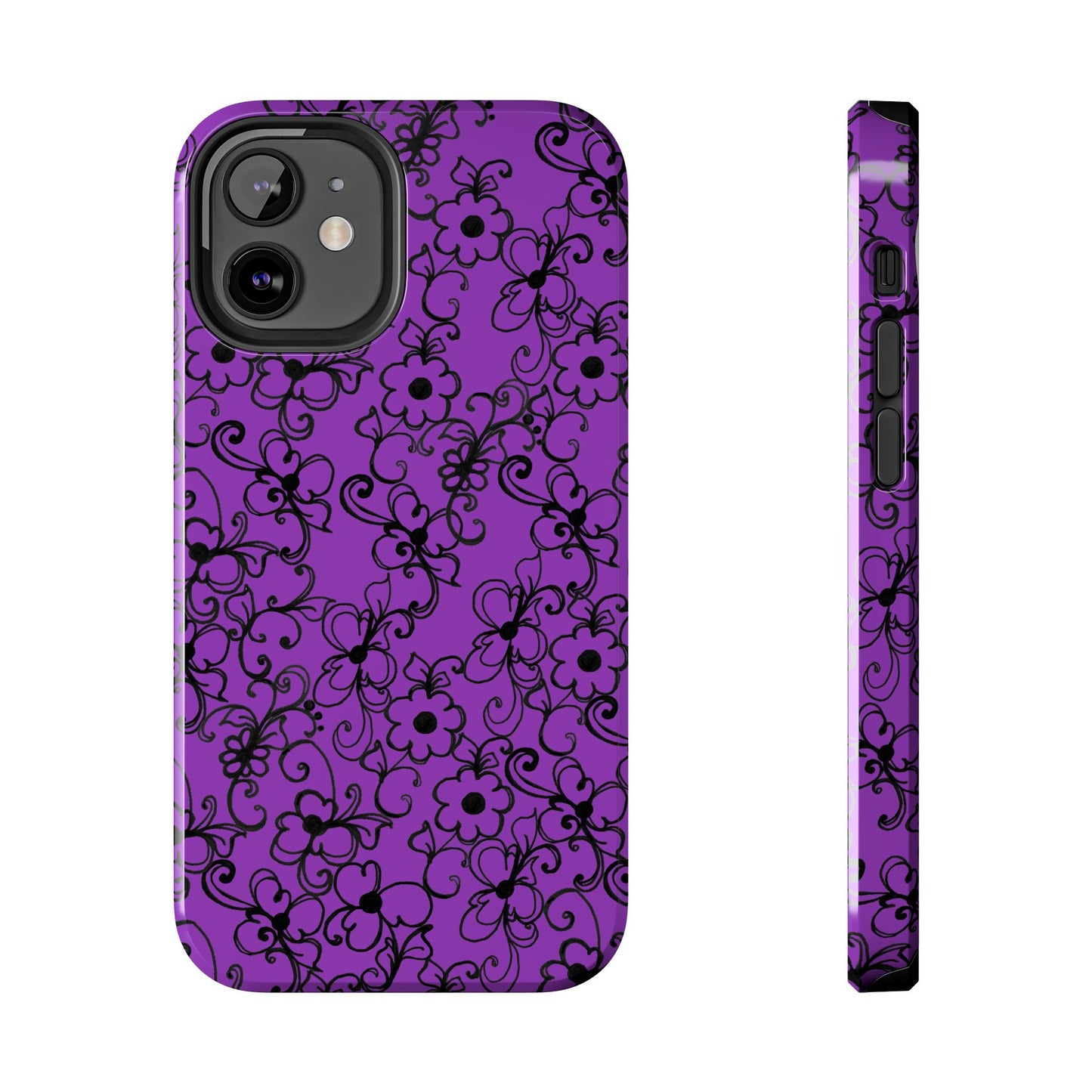 Daisy Jungle Purple Phone Case