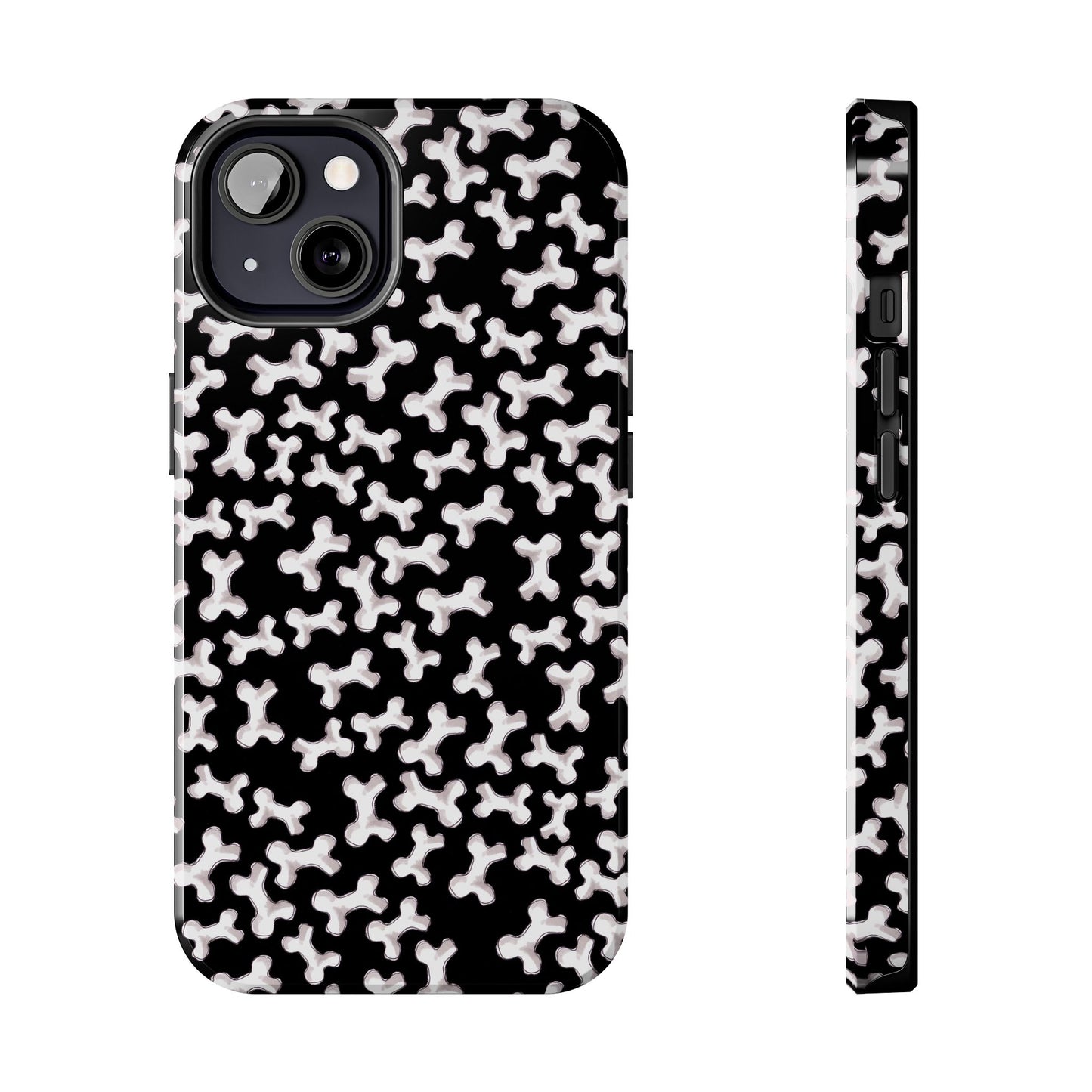 Bones a Lot Black Phone Case
