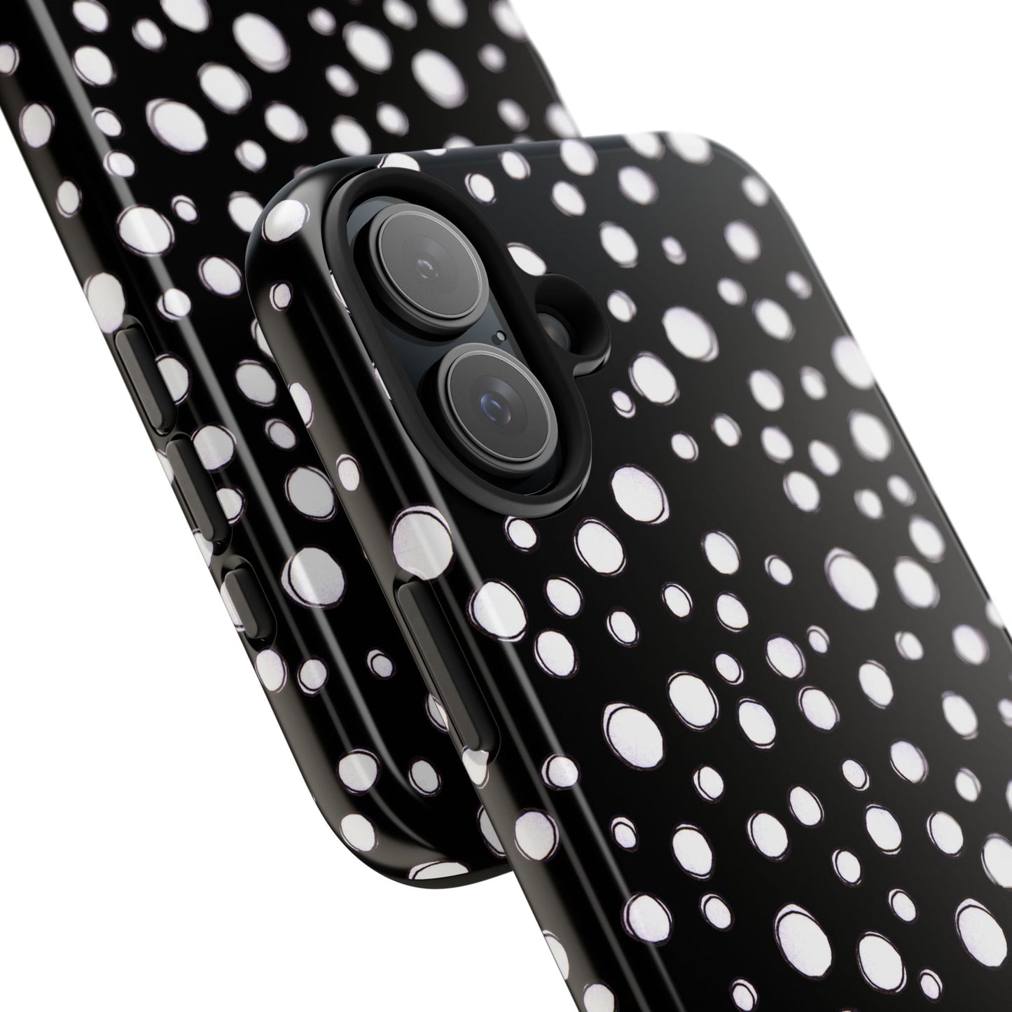 Pot Dots Black Phone Case