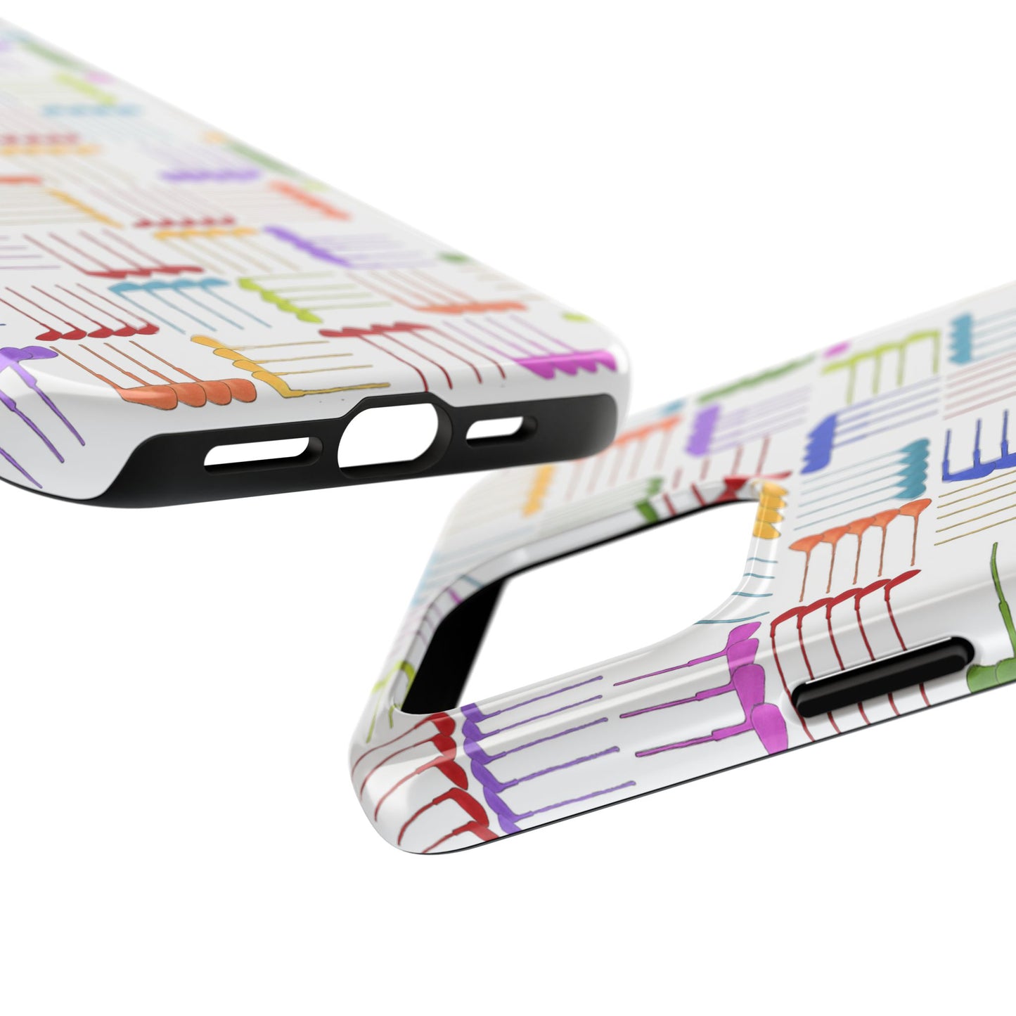 Club Weave White Phone Case