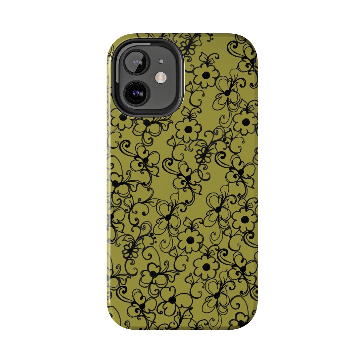 Daisy Jungle Green Phone Case