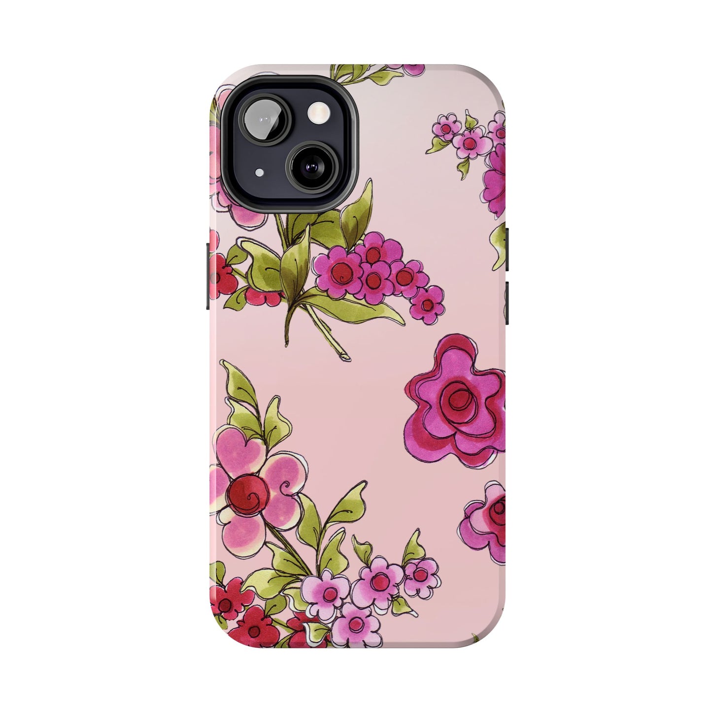 Jumbo Floral Pink Phone Case