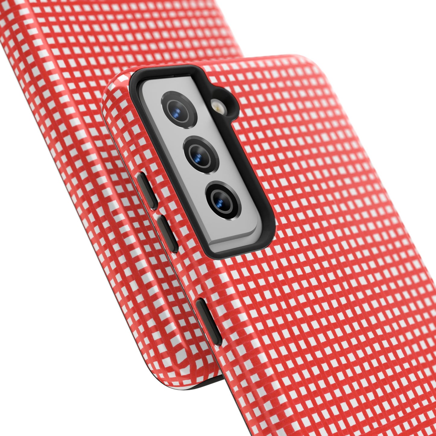 Chipper Check Red Phone Case