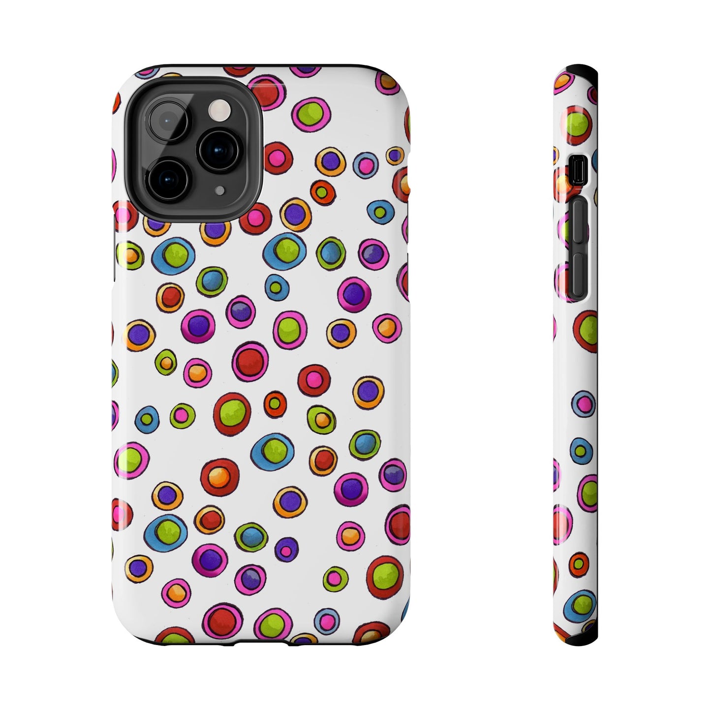 Dopey Dots White Phone Case