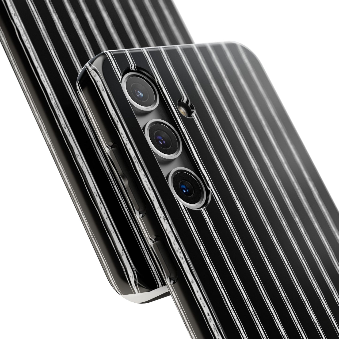 Napkin Stripe Black / White Phone Case