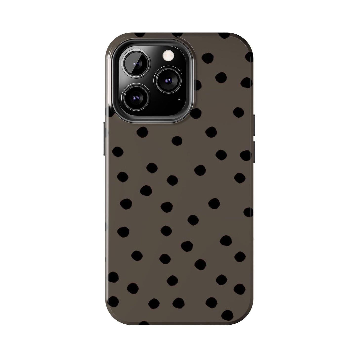 Dinky Dots Toast / Black Phone Case