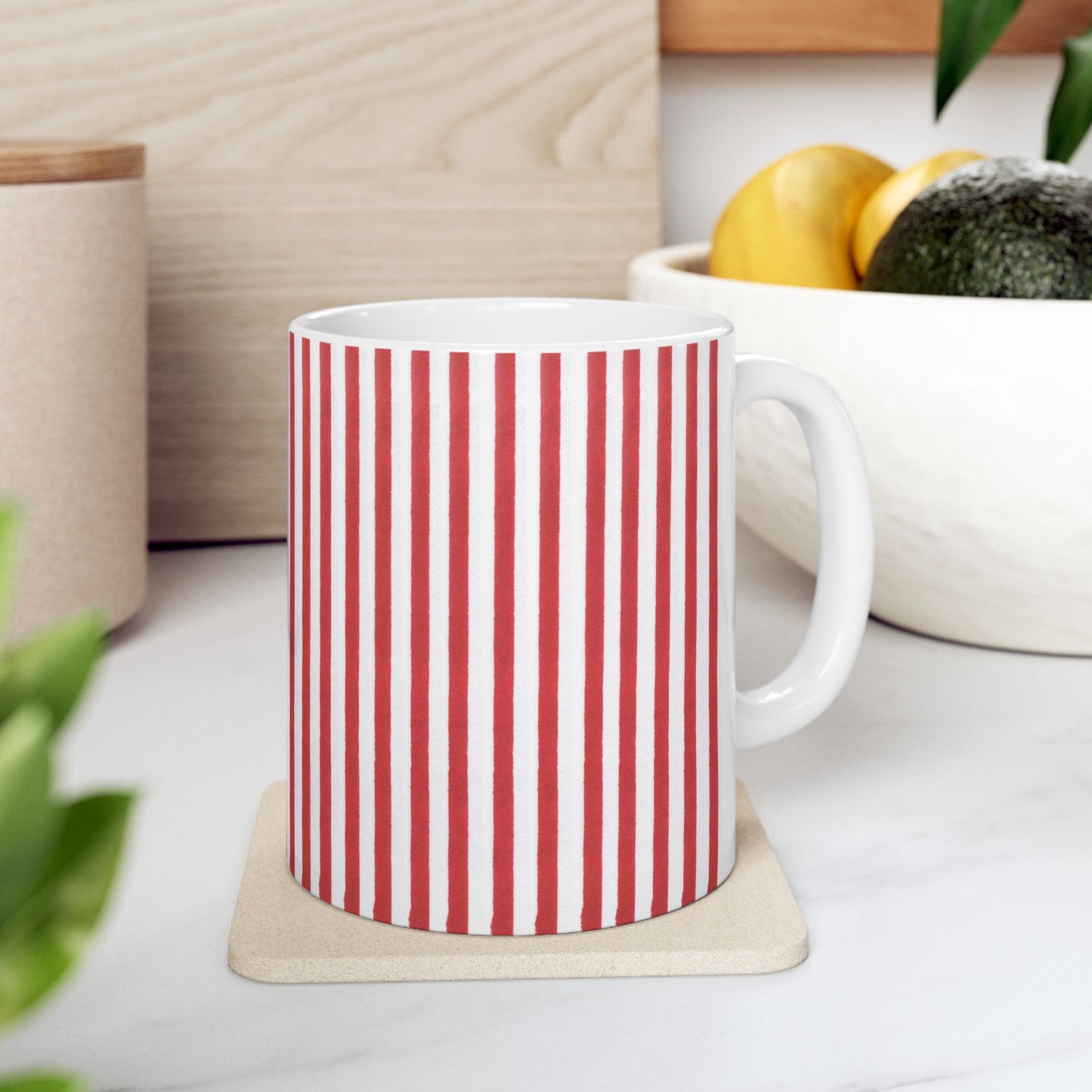 Lazy Stripe Red Cup