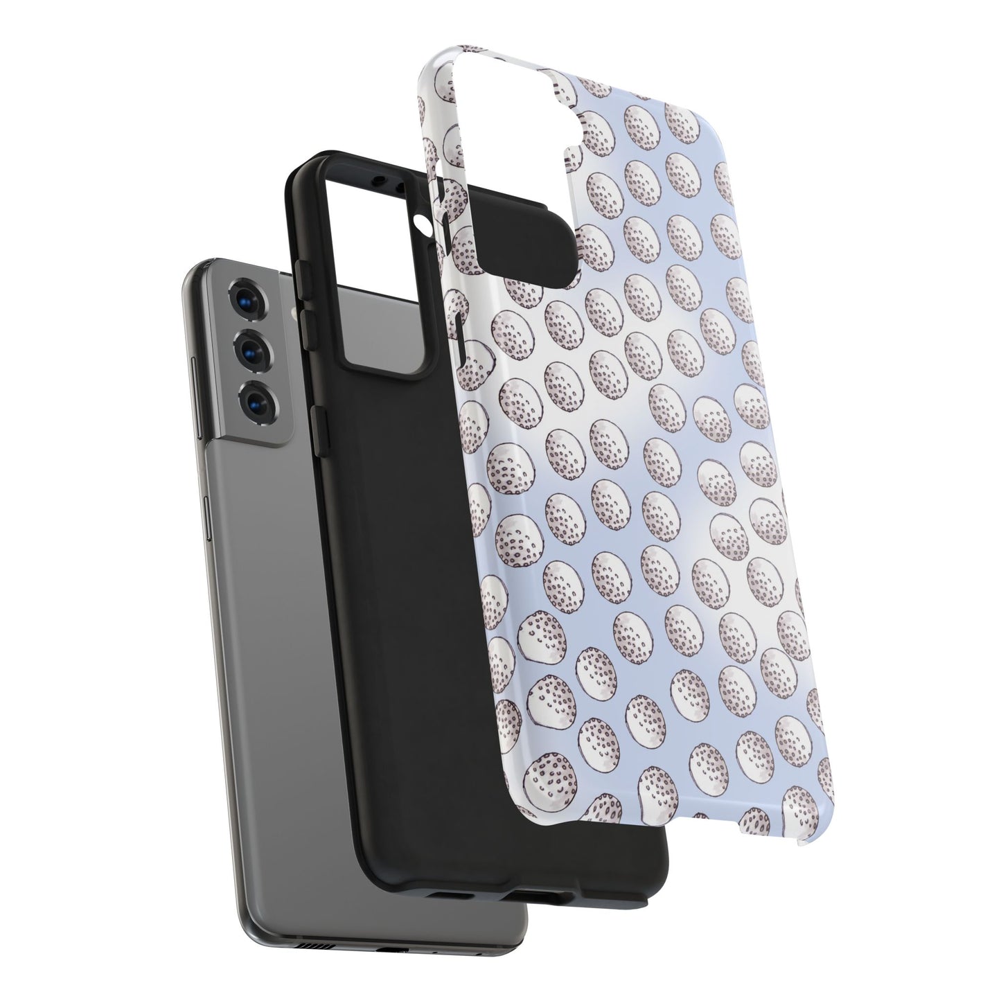 Ball Dots Blue Sky Phone Case