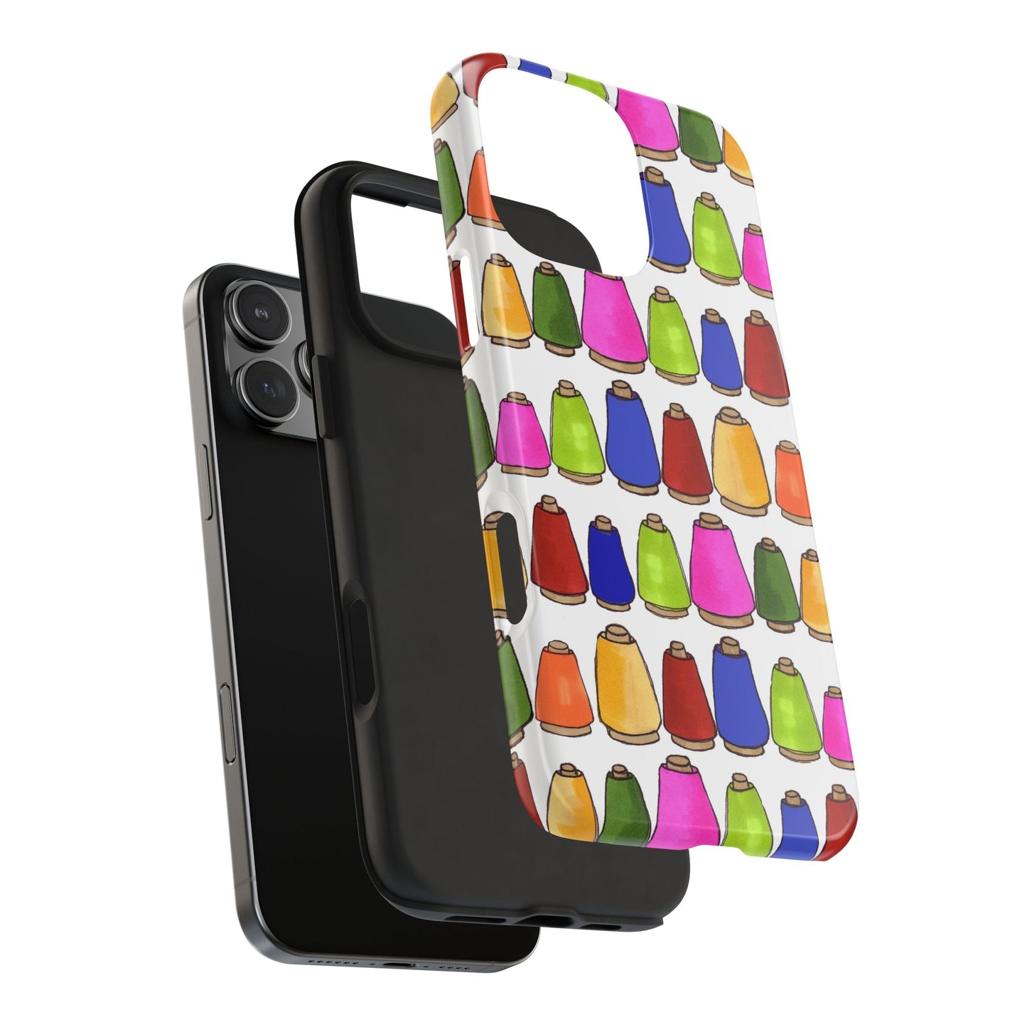 Coneiferous White / Multi Phone Case