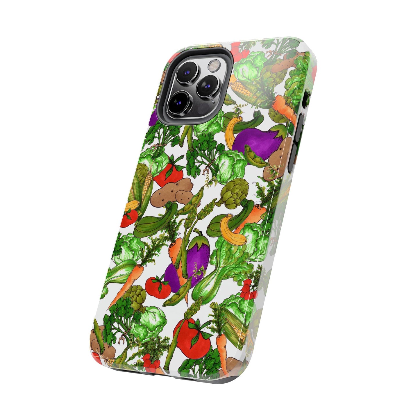 Veggie Jungle White Phone Case