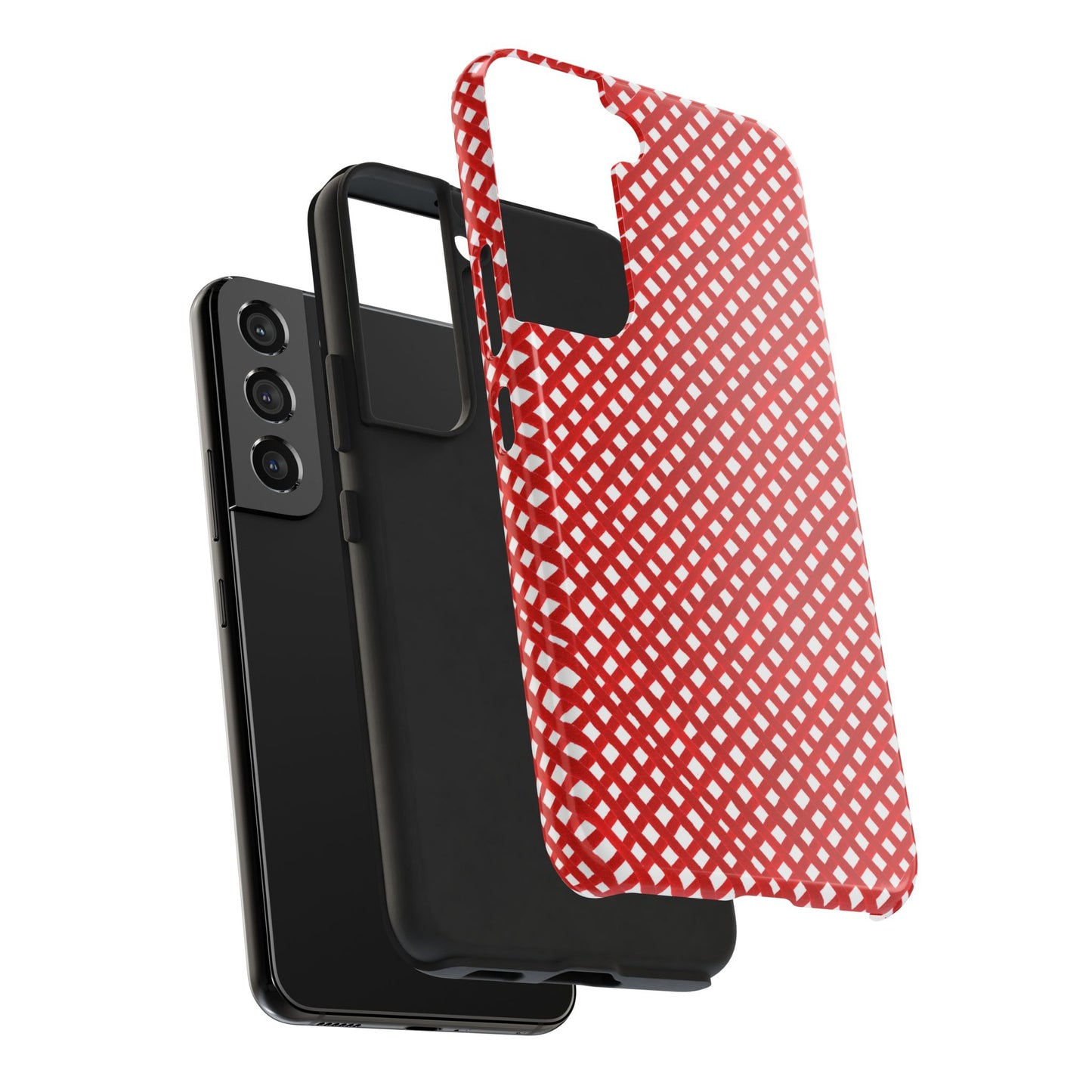 Trellis Check Red Phone Case