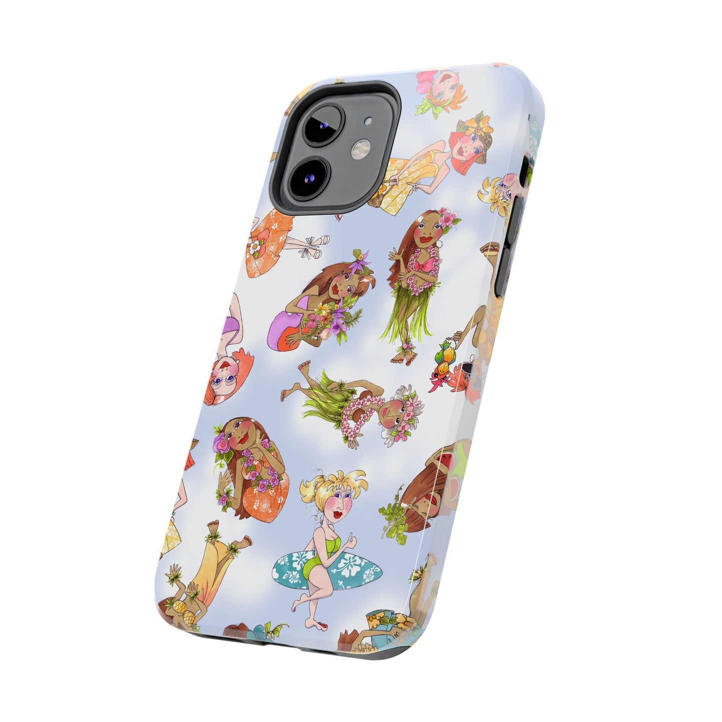 Island Toss Blue Sky Phone Case