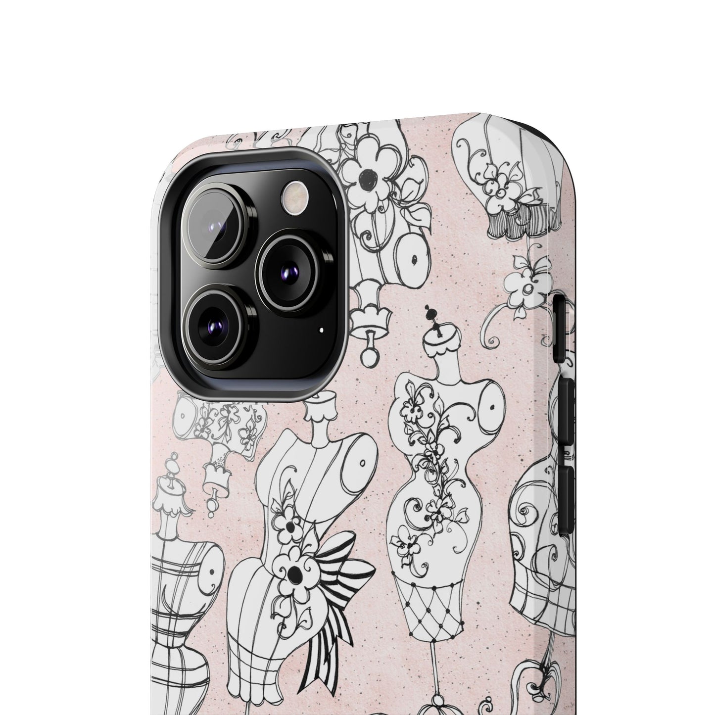 Mannequineque Silver Phone Case