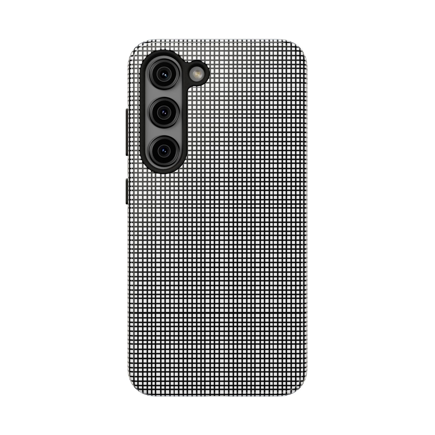 Window Pane White / Black Phone Case