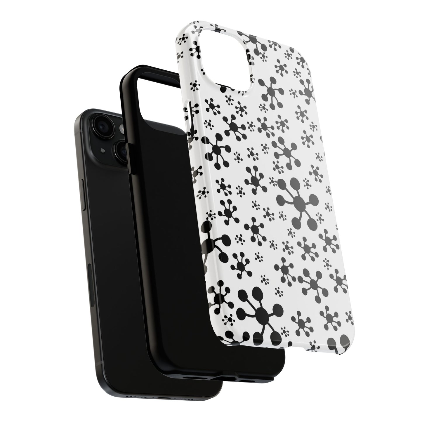 Jacks White / Black Phone Case