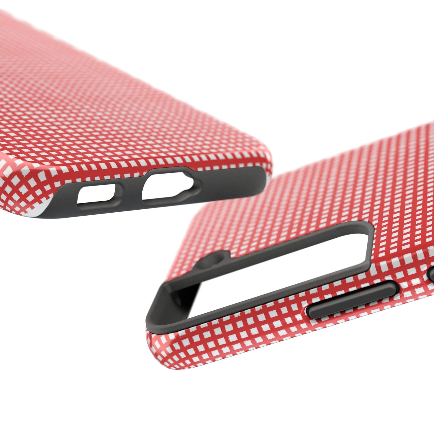 Chipper Check Red Phone Case