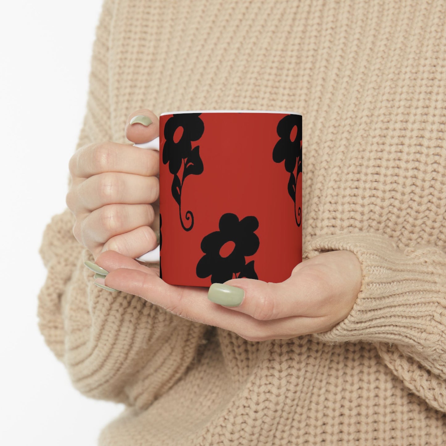 Daring Daisy Red Cup