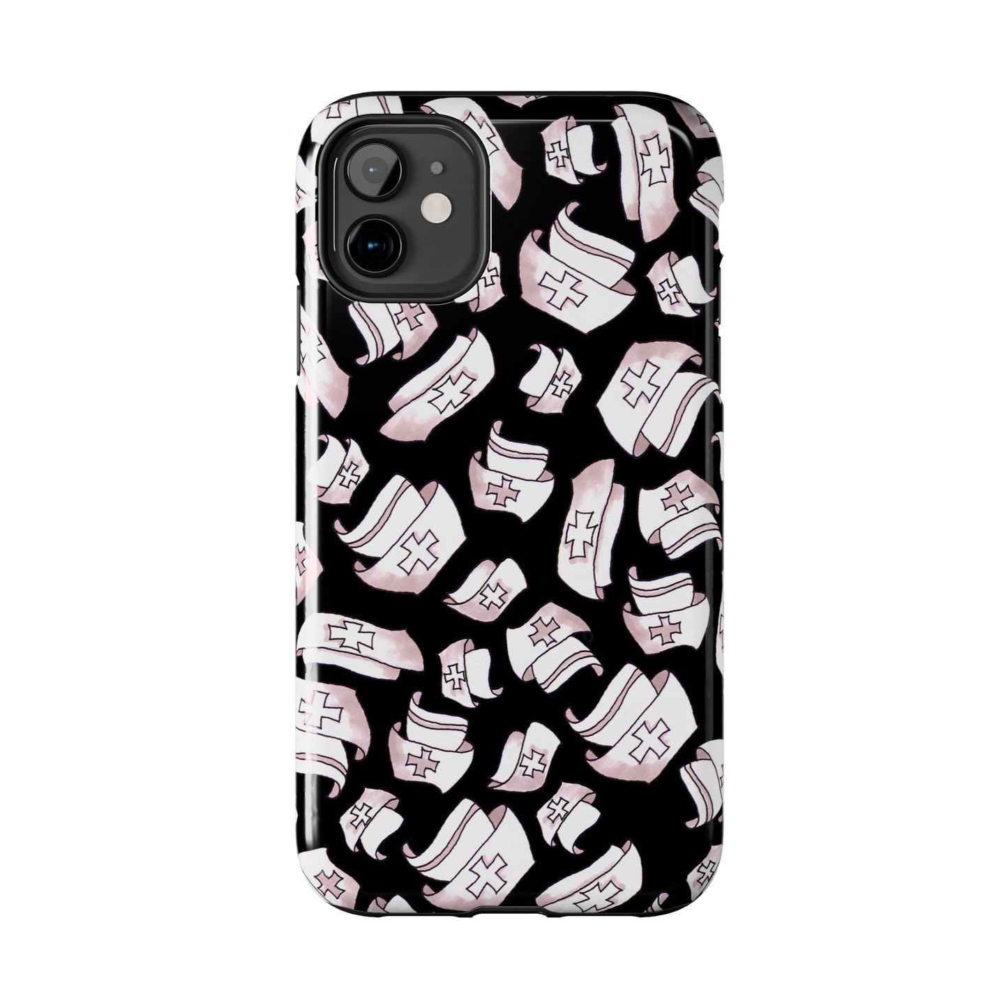 Happy Hats Black Phone Case