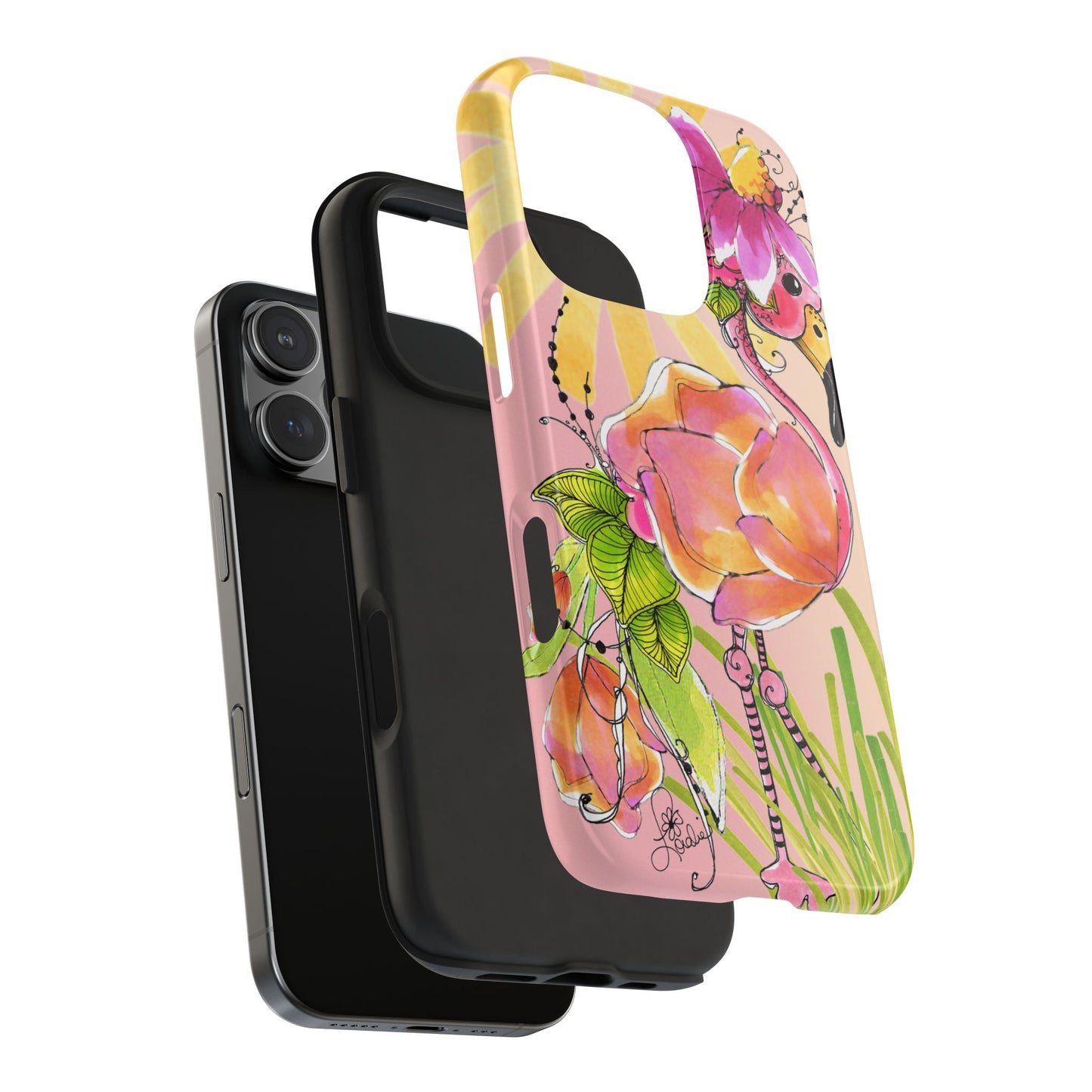 Pink Poultry Phone Case