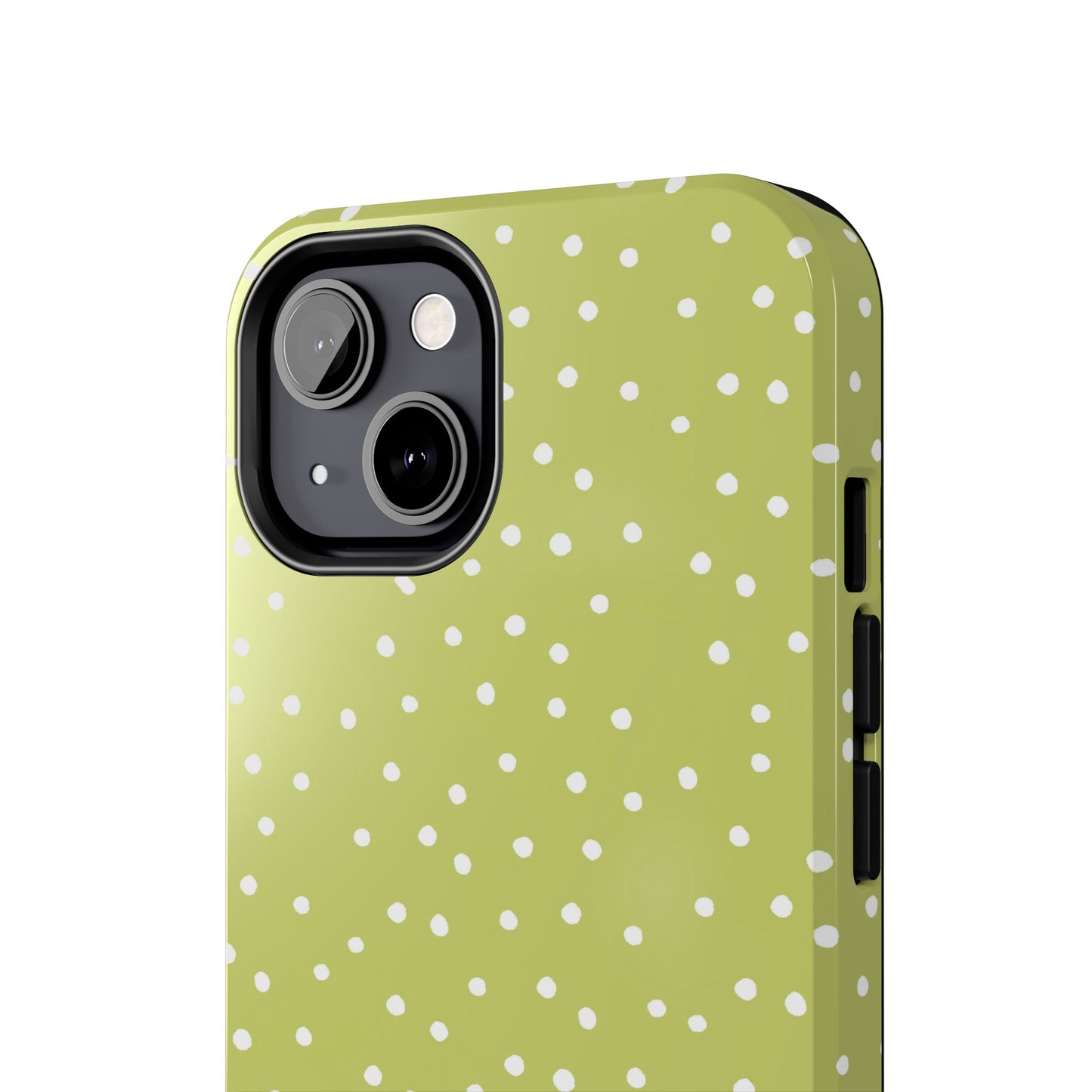 Dinky Dots Green / White Phone Case