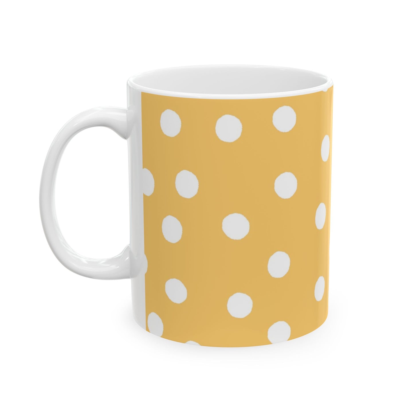 Plump Dots Yellow Cup